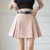 2025 New Summer High Waist Solid Above Knee Length Casual Mini Suit Shorts