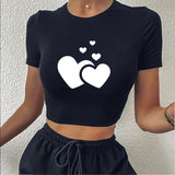 Girls Graphic Custom Crop Tops Fairy Grunge Crop Top