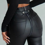 Hollow Out Pentagram Halloween Pants