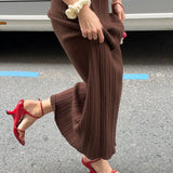 Women's Sleeveless Turtleneck Maxi Dress