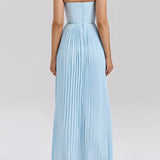 Pleated Maxi Dress