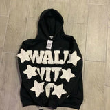 Star Patch Gothic Oversized Hoodie
