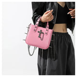 Sharp Rivets Gothic Goth Dark Metal Punk Cute Harajuku Bag