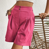 Leg A-Line 2025 Streetwear Fashion Y2k High-Waisted Casual Shorts