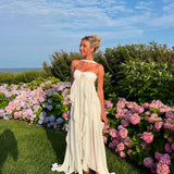 Dorine | Ruffle Maxi Dress