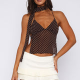 Ignoring Me Mini Skort Off White