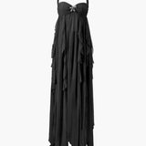 Dorine | Ruffle Maxi Dress