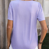 Casual Loose Vintage Elegant Summer Youth Female Blouse