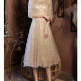 New Stylish O-Neck Summer Evening Dress