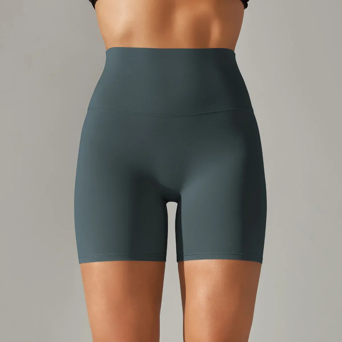 Summer Waist Push Up Fitness Leggings Running Women's Workout Pants Bike Sports Short