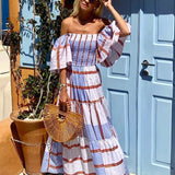 Casual Elegant Beach Party Robe Femme Boho Dress