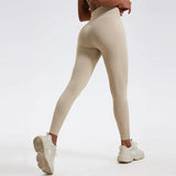 Soft Fabrics High Waist Tights Push Up Breathable Gym Woman Sports Leggings
