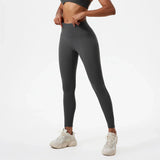 Soft Fabrics High Waist Tights Push Up Breathable Gym Woman Sports Leggings