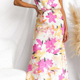 Emily | Floral Charm Midi Dress