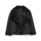 Women Stand Collar Long Sleeve 2025 Autumn Winter Chic Female Coat
