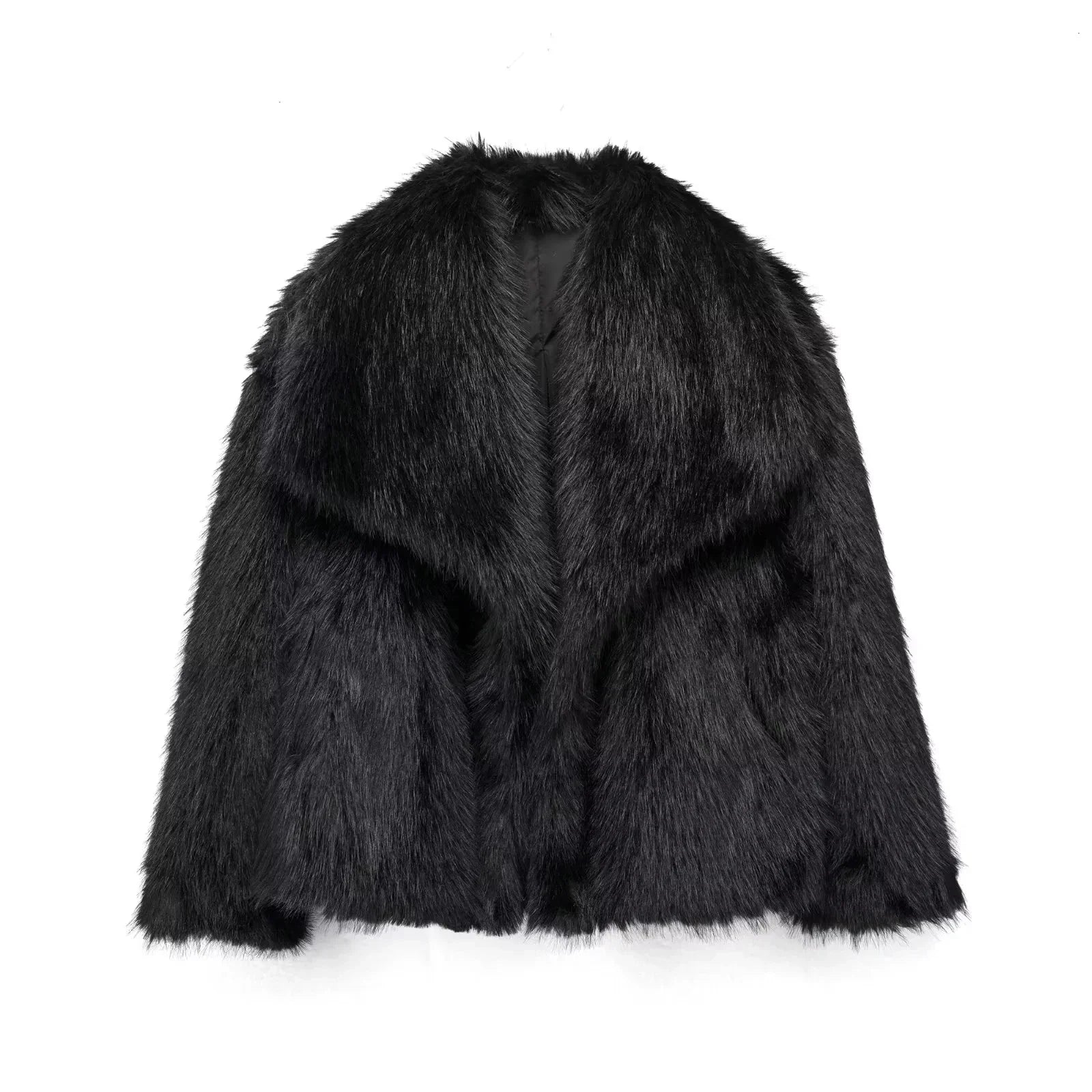 Women Stand Collar Long Sleeve 2025 Autumn Winter Chic Female Coat