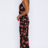 Put You First Maxi Dress Terracotta Floral