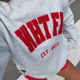 Give It Away Oversized Hoodie Dark Grey Marle