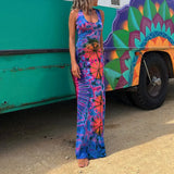 Stretch Lace-Up Sexy Casual Beach Female Boho Dress
