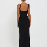 Lace Hollowed Out Summer Women Maxi Dress
