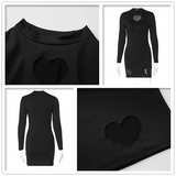 Hollow Nightclub Slim Bodycon Townlike Party Mini Dress