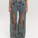 Trixie Blue Transparent Jeans