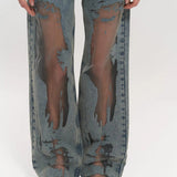Trixie Blue Transparent Jeans