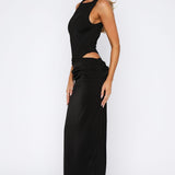 Moonlight Muse Maxi Dress Black