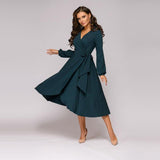 Vintage Sashe A-line Party Dress