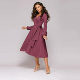 Vintage Sashe A-line Party Dress