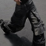 Multi-pocket High-street Cargo Pants Women Y2K Pants