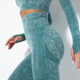 Seamless High Waist Gym Workout Belly Control Fitness Butt Lifting Sports Leggings