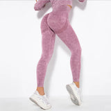 Seamless High Waist Gym Workout Belly Control Fitness Butt Lifting Sports Leggings