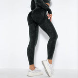 Seamless High Waist Gym Workout Belly Control Fitness Butt Lifting Sports Leggings