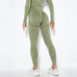Seamless High Waist Gym Workout Belly Control Fitness Butt Lifting Sports Leggings