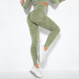 Seamless High Waist Gym Workout Belly Control Fitness Butt Lifting Sports Leggings