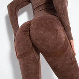Seamless High Waist Gym Workout Belly Control Fitness Butt Lifting Sports Leggings