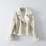 New Faux Leather Double Sided Coat