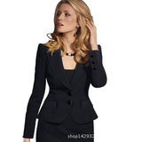 Fashion Single Breasted Casual Elegant Short Blazers