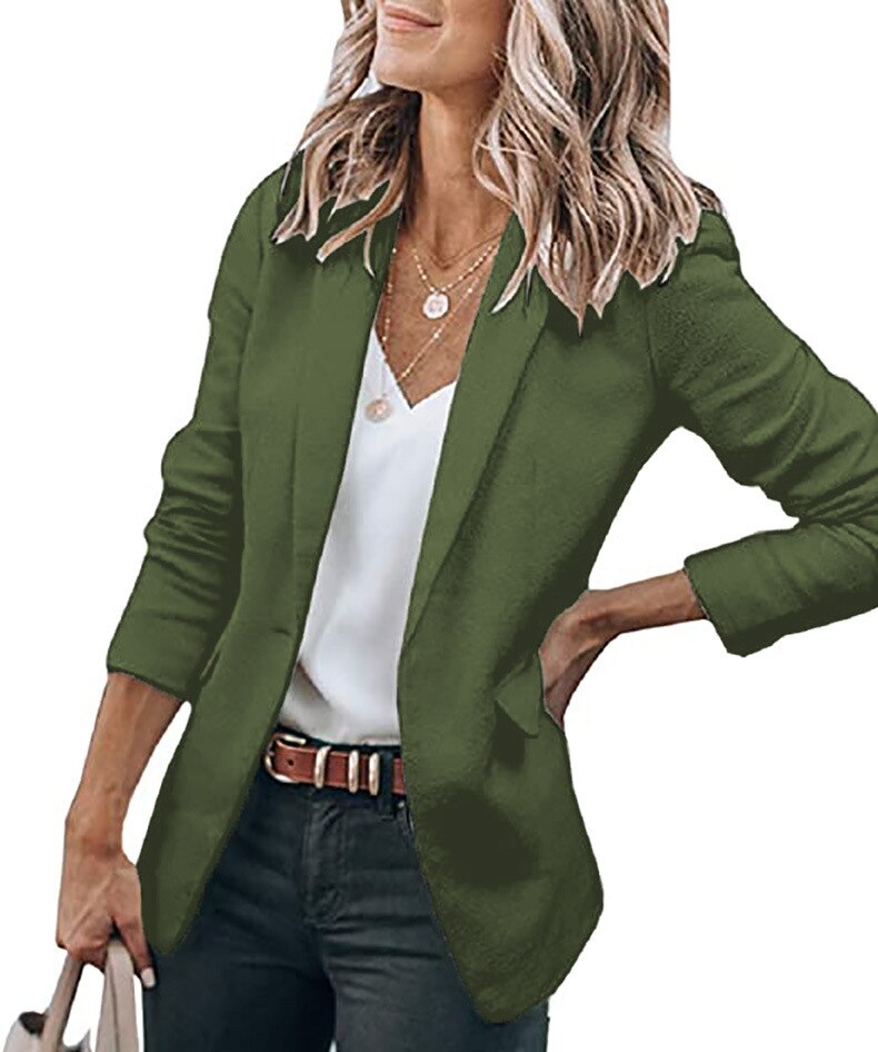 Single-breasted Elegant Fashion Thin Blazer