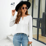 Women Style Blouses Sleeveless Halter Collar Solid Color Blouse