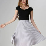 Chiffon High Waist Tutu Midi Summer Style Skirt