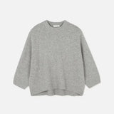 Women Solid Knitting Loose O-neck Long Sleeve Soft Elegant Basic Autumn Warm Sweater