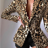 Colorful Long Sleeve Blazer