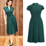 Women Stretch High Waist Elegant Dress Ladies Evening Party Formal Work Business Office Bodycon Midi Dress
