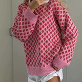 Round Neck Long Sleeves Fashion Sweater