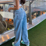 Women Wide Baggy Vintage Loose Trashy Skater Trouser
