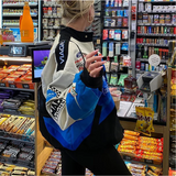 Women Fashion Spring Sports 2025 Wind Blue Print Loose Windbreaker Jacket Trench Vintage Coat
