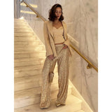 InsY2K Pearl Straight Mop Fall/Winter 2025 Pants