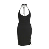 Women's Sleeveless Bandage Bodycon Dress Ladies Summer Sexy Evening Party Clubwear Slim Short Mini Dress